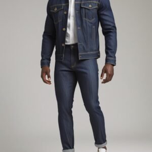 19069 Denim Trousers and Jacket